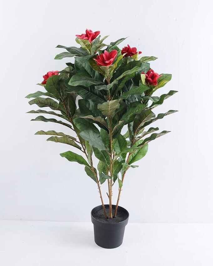 Artificial Tree Plumeria tree with plastic pot, H:80cm 5B075-123-5A-R1