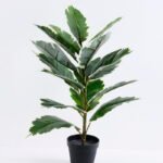 Artificial Tree 40*36*60CM Rubber wood tree in plastic pot/lvs15 GS-26620004