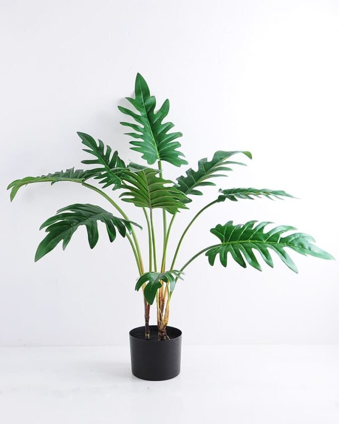 Artificial Tree 85*85*85cm Spring rain leaf Potted GF-14219002