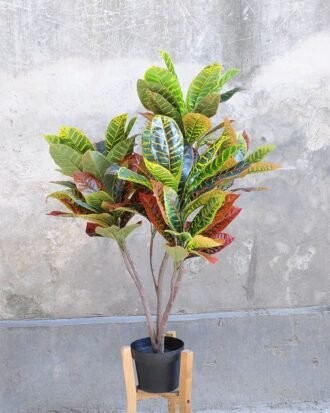 Artificial Tree 74*56*92cm color wood in the plastic pot/lvs102 GS-30419077