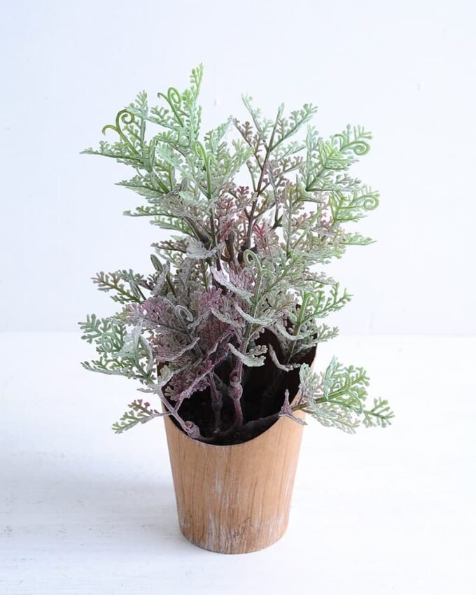 Artificial succulent 13*13*24cm Fern in paper pot GS-30319113 1 Artificial succulent 13*13*24cm Fern in paper pot GS-30319113