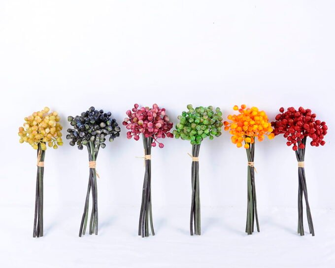Artificial Branch fruit 11*28CM Berry Bouquet*5 GS-57720013-G1 2 Artificial Branch fruit 11*28CM Berry Bouquet*5 GS-57720013-G1