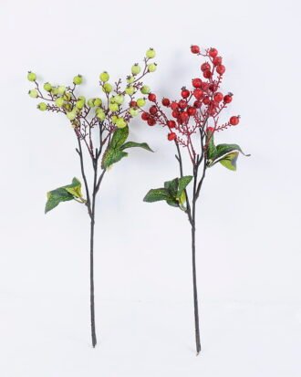 Artificial Branch fruit 14*40CM Berry Spray*6 GS-57720006