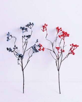 Artificial Branch fruit 22*46CM Berry Spray*8 GS-59020008