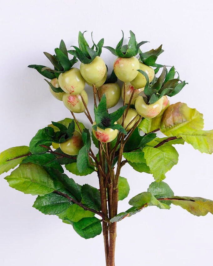 Artificial Branch fruit 14*40CM Chinese Rose Fruits Bouquet*3 GS-59020021