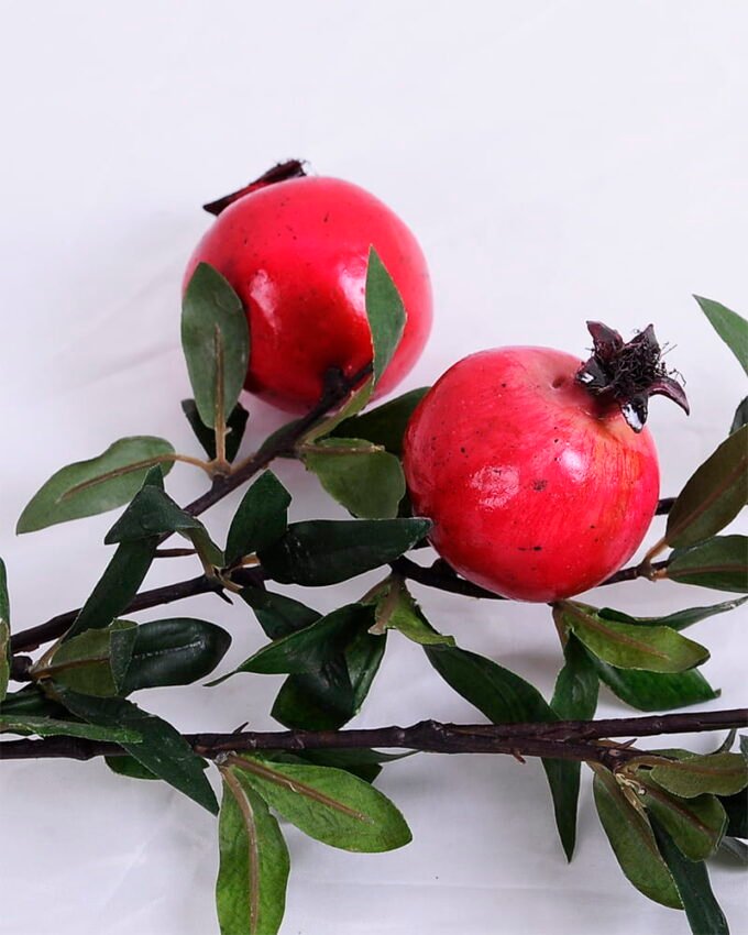 Artificial Branch fruit 29*71CM Pomegranate Spray*3 GS-59020019