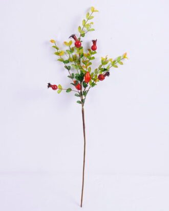 Artificial Branch fruit 14*59CM Pomegranate Spray GS-59020029