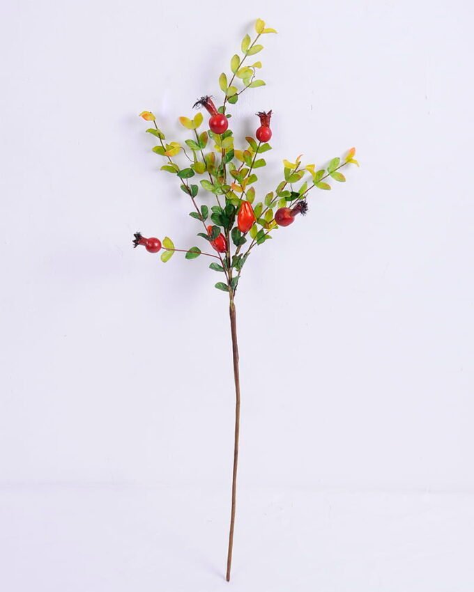Artificial Branch fruit 14*59CM Pomegranate Spray GS-59020029