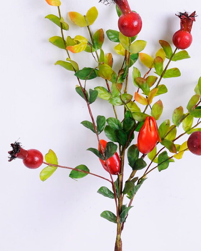 Artificial Branch fruit 14*59CM Pomegranate Spray GS-59020029