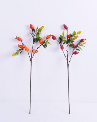 Artificial Branch fruit 16*55CM Rose Hip GS-59020027