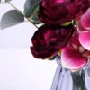 Artificial Flower 26*21*32CM Camilla&Orchid&Lavender in glass pot with fake water GS-06920021