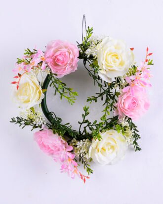 Artificial Flower 26*26*9CM Camilla&Primrose Wreath GS-06920022 WREATH YeahFlower is one of Chinese leading OEM manufacturers and exporters , supplying the silk flowers, wholesale artificial trees Artificial Flower 26*26*9CM Camilla&Primrose Wreath GS-06920022