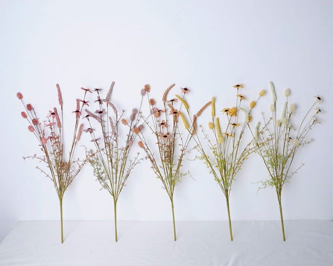 Artificial Flower 19*58CM Flwoer spray GS-53020010-P1 3 Artificial Flower 19*58CM Flwoer spray GS-53020010-P1