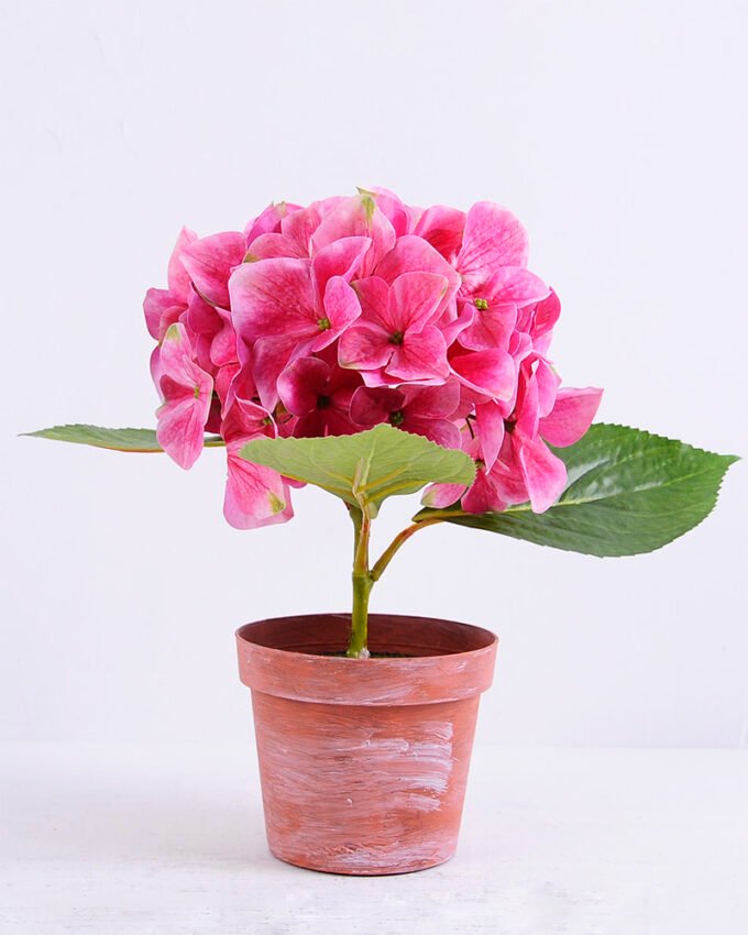 Artificial Flower 30*28*27CM Hydrange in plastic pot GS-15420014-R1 1 Artificial Flower 30*28*27CM Hydrange in plastic pot GS-15420014-R1