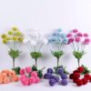 Artificial Flower 18*53CM Mum Ball Bush*9 GS-05520014-B1