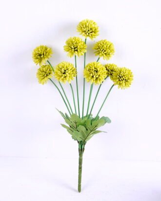 Artificial Flower 18*53CM Mum Ball Bush*9 GS-05520014-G1