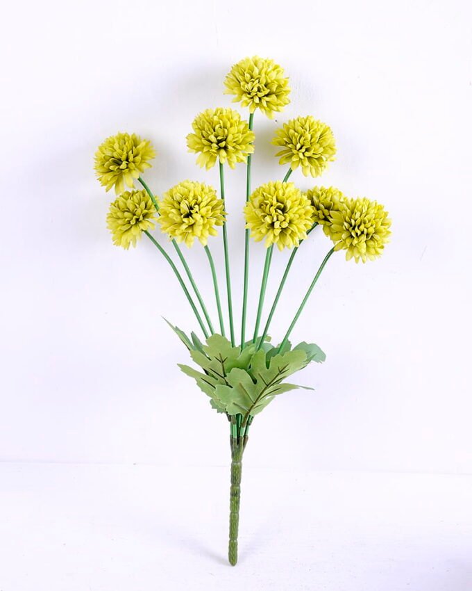 Artificial Flower 18*53CM Mum Ball Bush*9 GS-05520014-G1