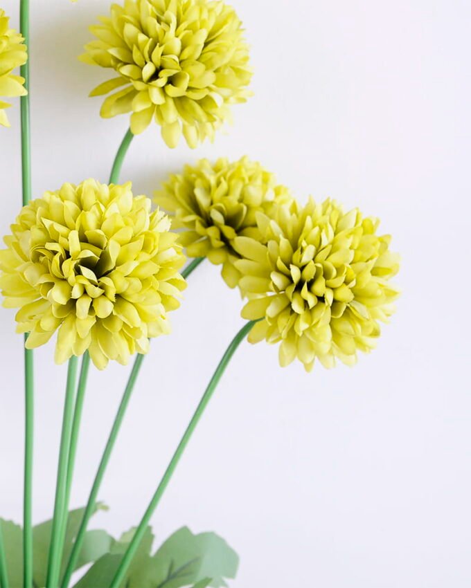 Artificial Flower 18*53CM Mum Ball Bush*9 GS-05520014-G1