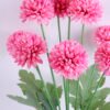 Artificial Flower 18*53CM Mum Ball Bush*9 GS-05520014-P2