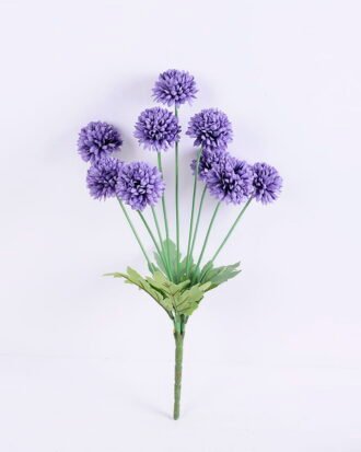 Artificial Flower 18*53CM Mum Ball Bush*9 GS-05520014-Z1