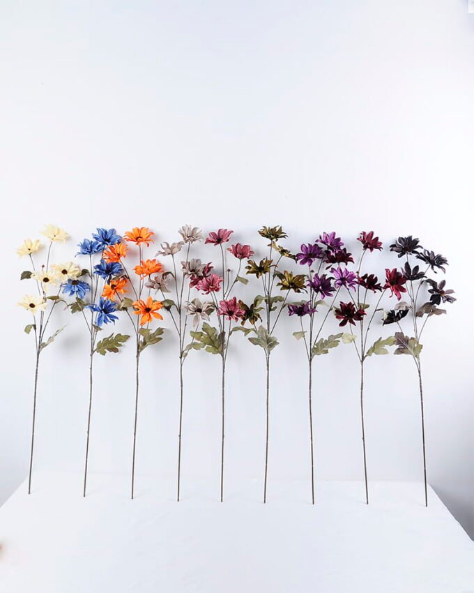 Artificial Flower 18*80CM Mum Spray*5 GS-26220003-B1