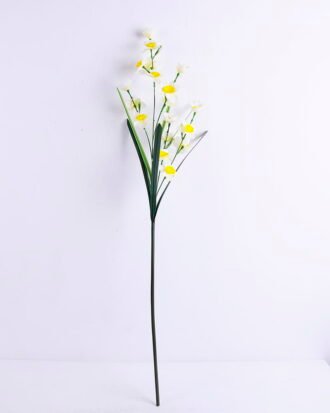 Artificial Flower Narcissus spray GS-1280007-W1 Single Flowers YeahFlower is one of Chinese leading OEM manufacturers and exporters , supplying the silk flowers, wholesale artificial trees Artificial Flower Narcissus spray GS-1280007-W1