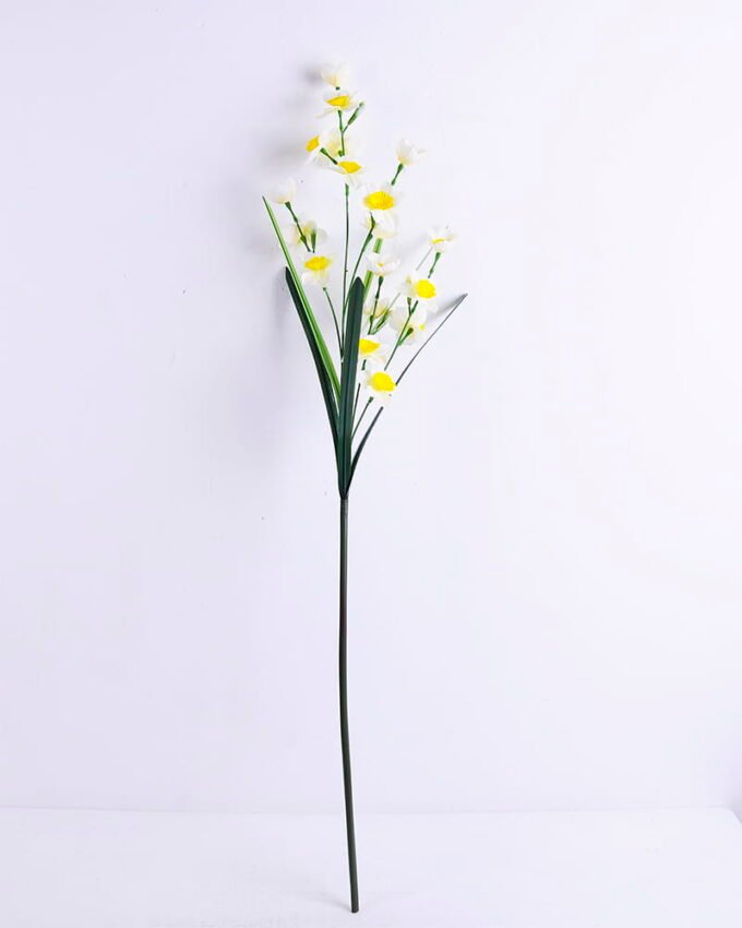 Artificial Flower Narcissus spray GS-1280007-W1 1 Artificial Flower Narcissus spray GS-1280007-W1
