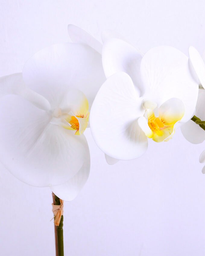 Artificial Flower 27*63CM Orchid*7 in plastic pot GS-15420011