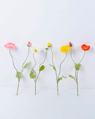 Artificial Flower 9*34CM Papaver Spray*2 GS-14620001 Single Flowers YeahFlower is one of Chinese leading OEM manufacturers and exporters , supplying the silk flowers, wholesale artificial trees Artificial Flower 9*34CM Papaver Spray*2 GS-14620001