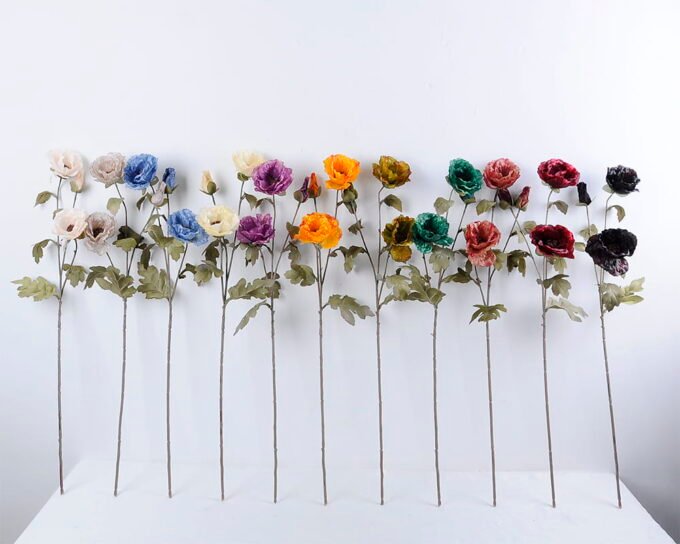 Artificial Flower 14*76CM Poppy Spray*3 GS-26220004-G1