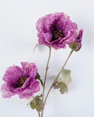 Artificial Flower 14*76CM Poppy Spray*3 GS-26220004-Z1 Single Flowers YeahFlower is one of Chinese leading OEM manufacturers and exporters , supplying the silk flowers, wholesale artificial trees Artificial Flower 14*76CM Poppy Spray*3 GS-26220004-Z1