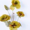 Artificial Flower 18*83CM Poppy Spray*5 GS-26220001-G1 2 Artificial Flower 18*83CM Poppy Spray*5 GS-26220001-G1