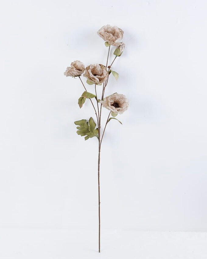 Artificial Flower 18*83CM Poppy Spray*5 GS-26220001-H2