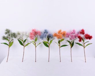 Artificial Flower 19*44CM Rambutan Spray*3 GS-40720003-B1 Single Flowers YeahFlower is one of Chinese leading OEM manufacturers and exporters , supplying the silk flowers, wholesale artificial trees Artificial Flower 19*44CM Rambutan Spray*3 GS-40720003-B1