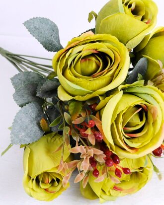 Artificial Flower 25*46CM Rose Bush*13 GS-05520051-G1