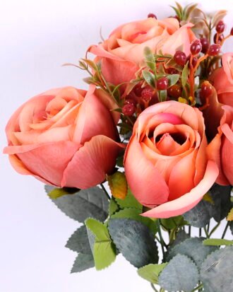 Artificial Flower 25*46CM Rose Bush*13 GS-05520051-P1