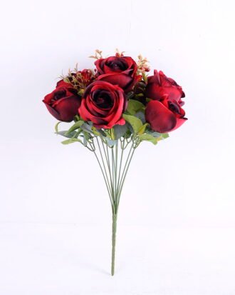 Artificial Flower 25*46CM Rose Bush*13 GS-05520051-R1