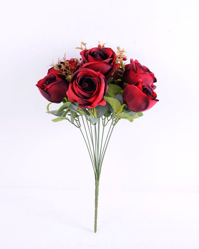 Artificial Flower 25*46CM Rose Bush*13 GS-05520051-R1