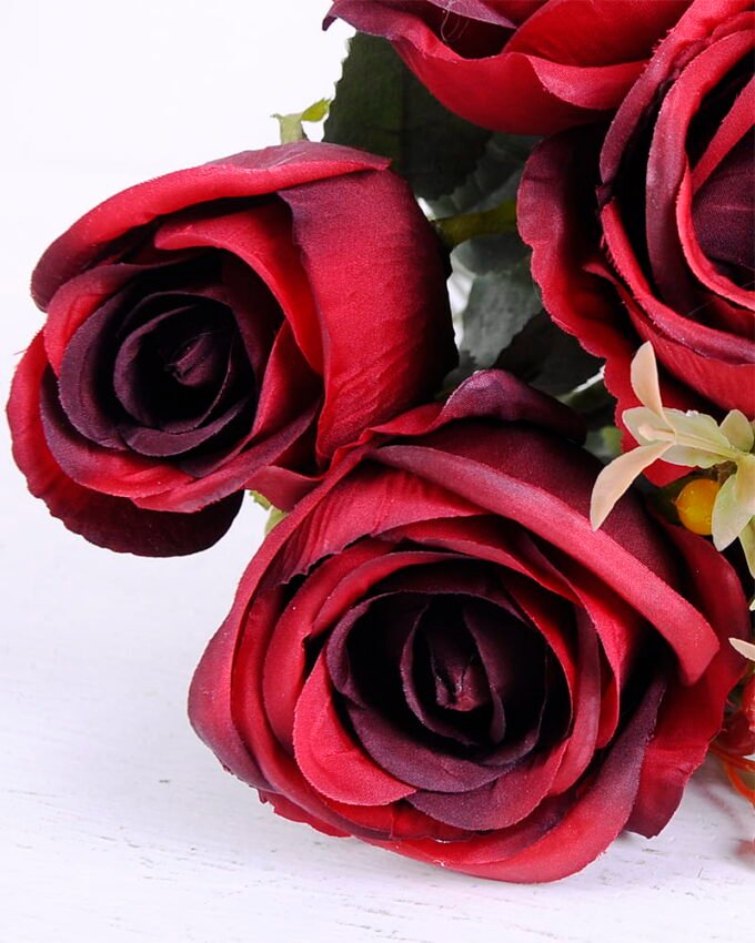 Artificial Flower 25*46CM Rose Bush*13 GS-05520051-R1