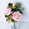 Artificial Flower 23*16*27CM Rose In Glassware GS-06920002