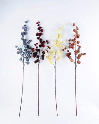 Artificial Flower 15*108CM Wild Fruit Spray GS-58720009-B1 Single Flowers YeahFlower is one of Chinese leading OEM manufacturers and exporters , supplying the silk flowers, wholesale artificial trees Artificial Flower 15*108CM Wild Fruit Spray GS-58720009-B1