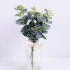 Artificial Plant 20*20*32CM Eucalyptus in glass pot with fake water GS-06920015