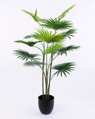Artificial Tree 80*72*110CM Livistona chinensis in plastic pot/lvs12 GS-48520022