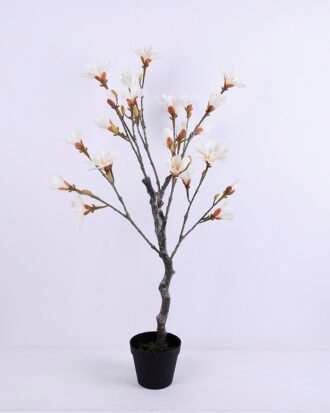 Artificial Tree 50*45*98CM Magnolia in plastic pot GS-15420004-W2 Tree&Plant YeahFlower is one of Chinese leading OEM manufacturers and exporters , supplying the silk flowers, wholesale artificial trees Artificial Tree 50*45*98CM Magnolia in plastic pot GS-15420004-W2