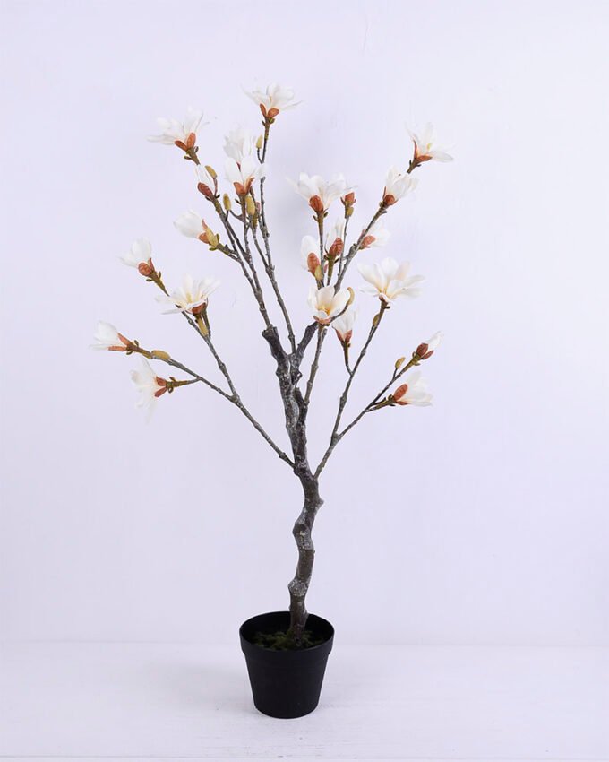 Artificial Tree 50*45*98CM Magnolia in plastic pot GS-15420004-W2