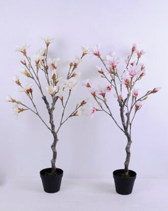 Artificial Tree 50*45*98CM Magnolia in plastic pot GS-15420004-W2 Tree&Plant YeahFlower is one of Chinese leading OEM manufacturers and exporters , supplying the silk flowers, wholesale artificial trees Artificial Tree 50*45*98CM Magnolia in plastic pot GS-15420004-W2