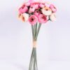 Artificial Flower 14*30CM Camellia bouquet*9 GS-59220007-P3