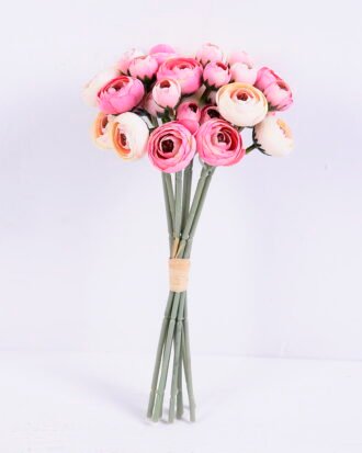 Artificial Flower 14*30CM Camellia bouquet*9 GS-59220007-P3