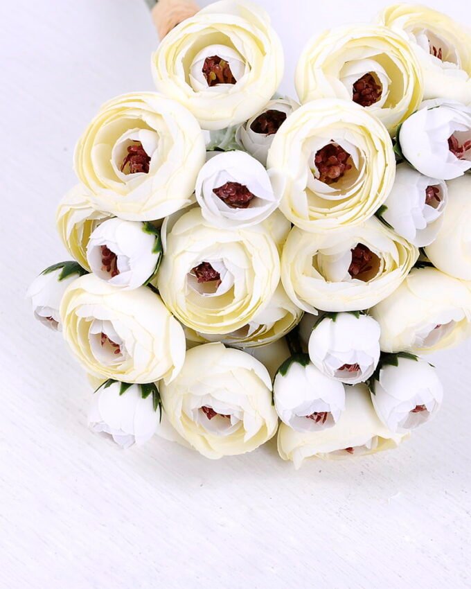 Artificial Flower 14*30CM Camellia bouquet*9 GS-59220007-W1