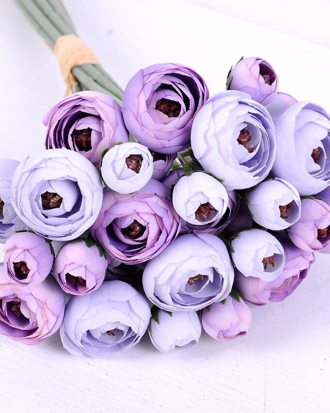 Artificial Flower 14*30CM Camellia bouquet*9 GS-59220007-Z2